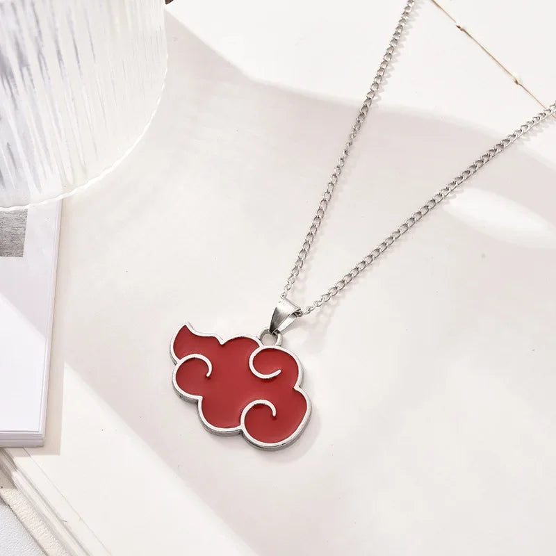 Anime Naruto Necklace Metal Alloy Pendant – Kakashi Kunai & Uzumaki Shuriken Cosplay Accessories & Collectible Toy