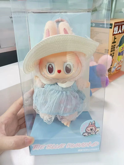 Labubu Sweetheart Doll Mokoko Plush Pendant — First Generation Vinyl Pulling Cloth Hanging Decoration