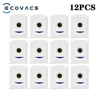 Ecovacs Deebot T30 Pro Omni / YEEDI M12 Pro+ Parts – Roller Brush, Side Brush, HEPA Filter, Dust Bag, Mop Cloth & Bracket