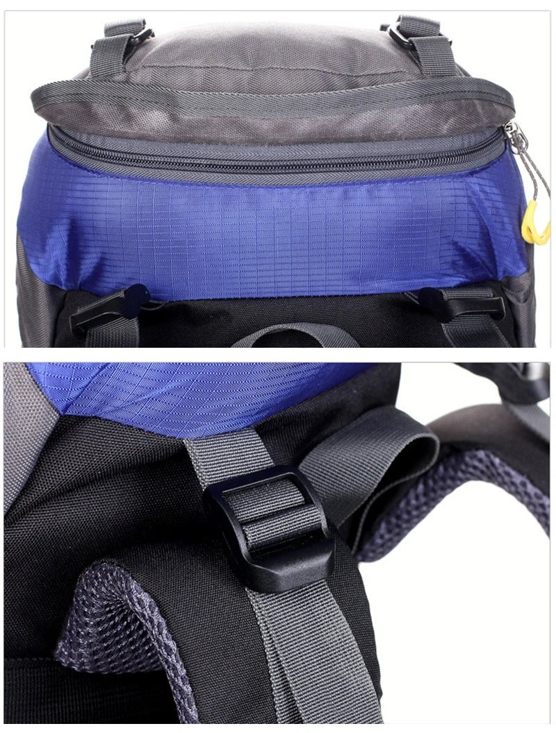 50L Hiking & Camping Backpack — Waterproof Multi-Function Trekking Bag for Women & Men