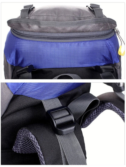50L Hiking & Camping Backpack — Waterproof Multi-Function Trekking Bag for Women & Men