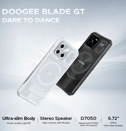 DOOGEE Blade GT Rugged Phone | 6.72'' FHD+, 120Hz LED Light, 12GB RAM, 256GB ROM, 5500mAh Battery, Android 14   2/2