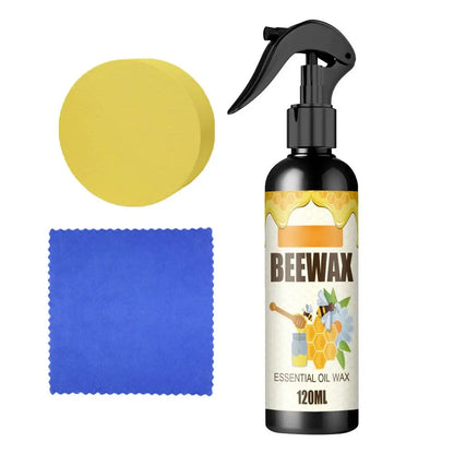 120ml Beeswax Furniture Polish Spray – All-Purpose Wood Cleaner & Protector for Cabinets