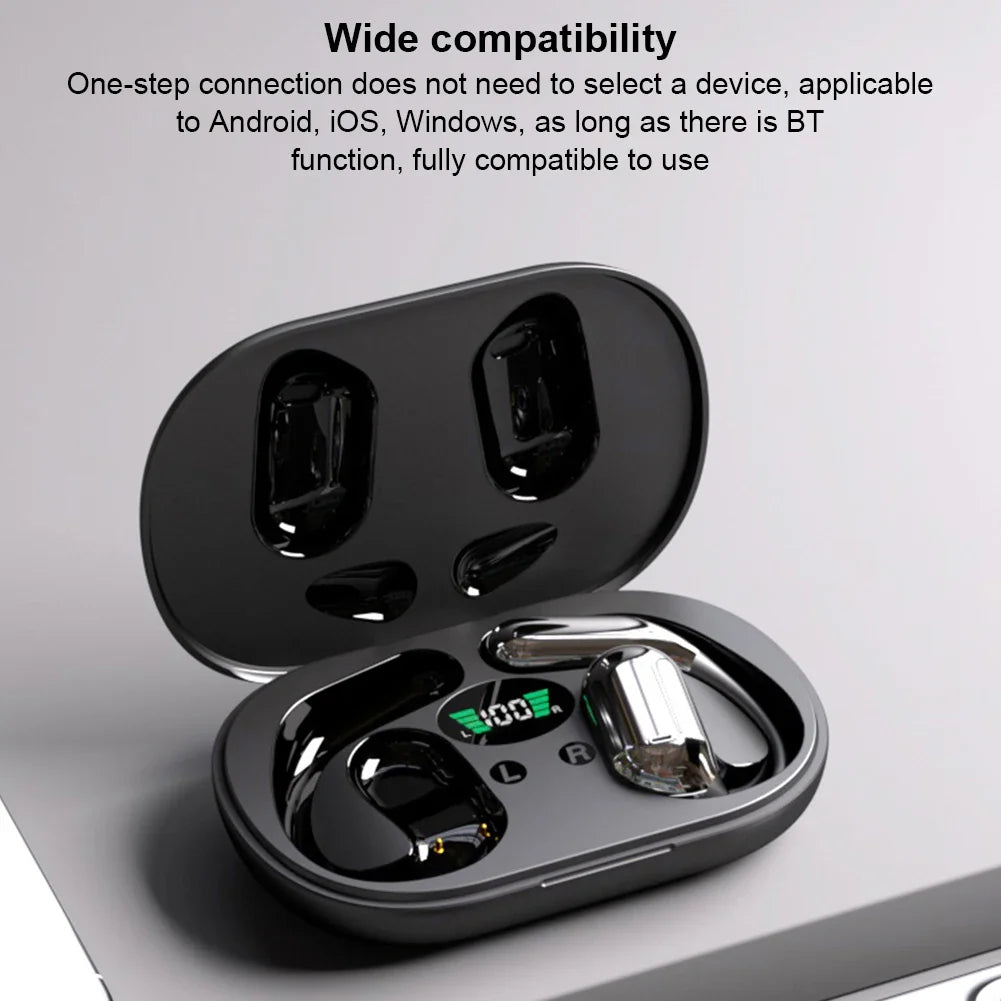 Wireless BT Translation Earbuds — Real-Time 144-Language Translator, 3-in-1 for Travel, Business & Learning