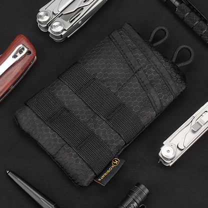 Mini EDC Tactical Pouch – Multifunctional Outdoor Hunting Tool & Key Card Storage Bag