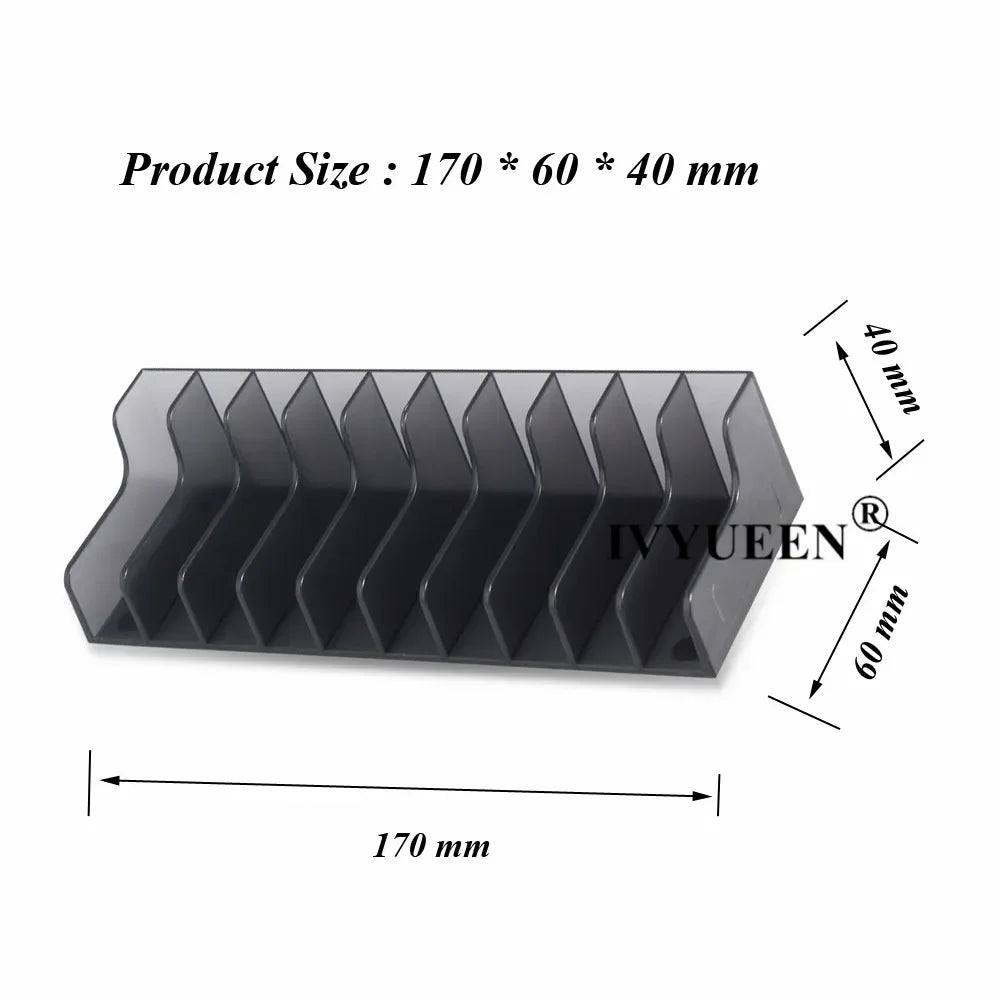 IVYUEEN Game Card Storage Stand – CD Disk Holder for PlayStation 5/4/PS4 Pro Console Games