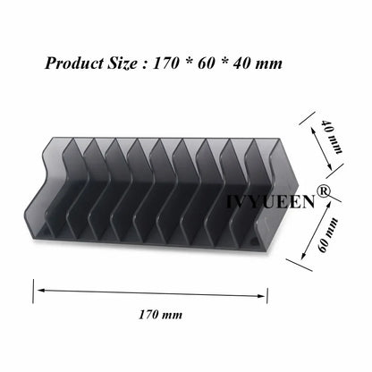 IVYUEEN Game Card Storage Stand – CD Disk Holder for PlayStation 5/4/PS4 Pro Console Games
