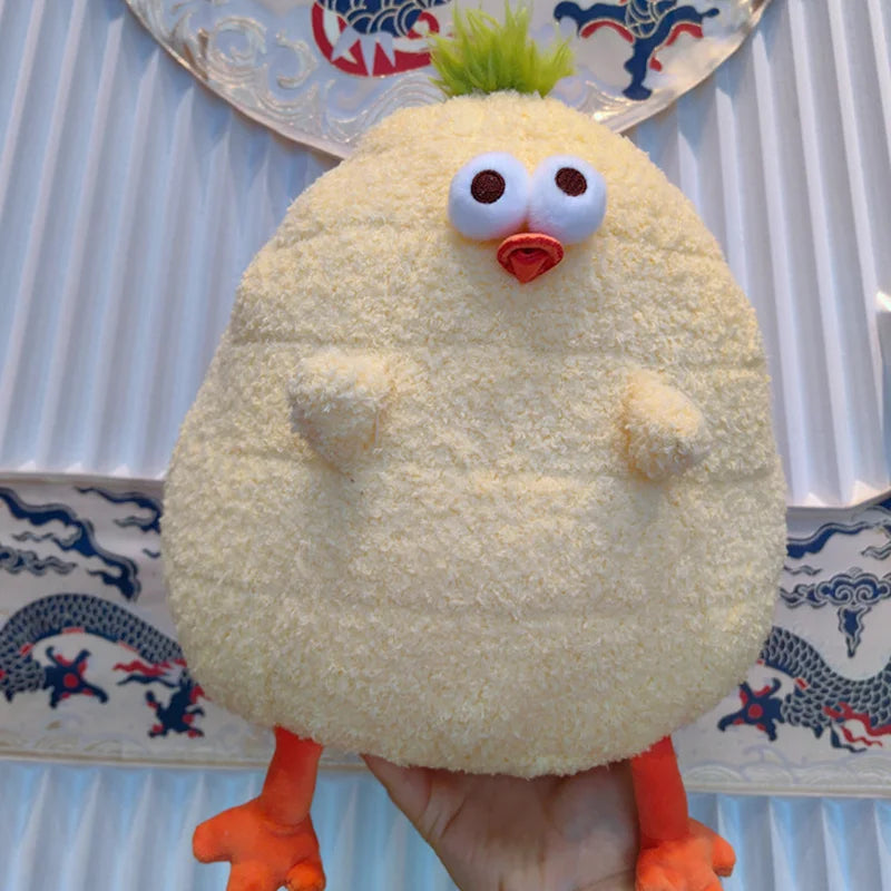 Chicken & Leg Plush Toy — Soft Gingerbread Chicken Doll for Kids & Birthday Gifts