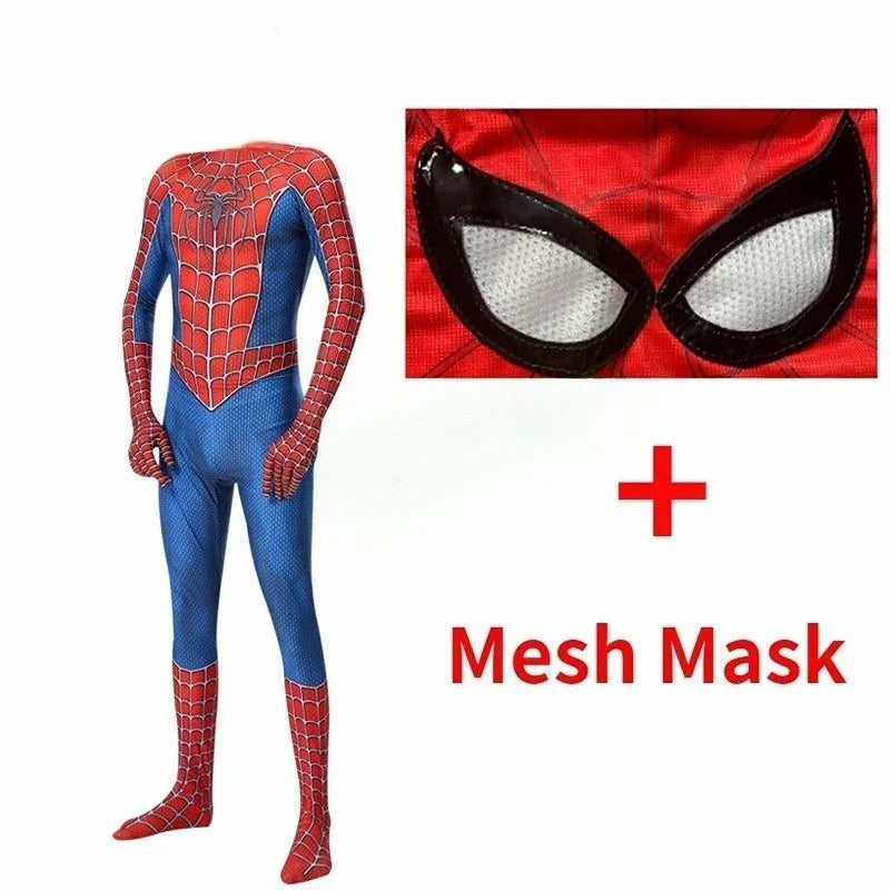 Miles Morales Spider-Man Cosplay Costume – Superhero Zentai Bodysuit for Halloween & Parties