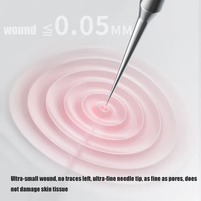 German Ultra-Fine Cell Pimples Blackhead Whitehead Clip - Beauty Salon Acne Removal Tool - Special Needle for Fat Particles