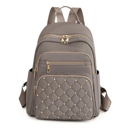 High-Quality Nylon Women's Backpack - Large Capacity, Versatile and Casual Travel Shoulder Bag for Teens