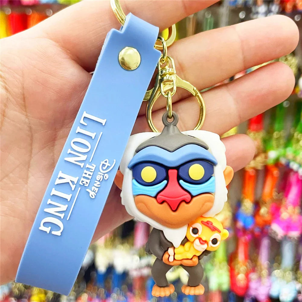 Kawaii Anime Disney Toy Story Keychain – Cartoon Doll Pendant Keyring for Kids, Personalized Gift
