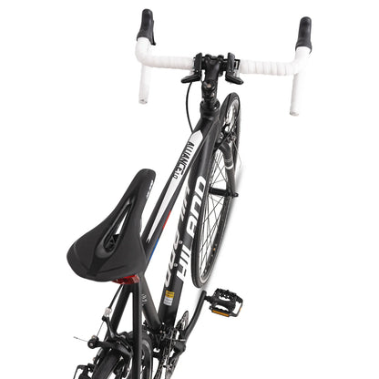 Hiland 700C Road Bike — 14-Speed Lightweight Aluminum Racing & Commuter Bike for Men & Women