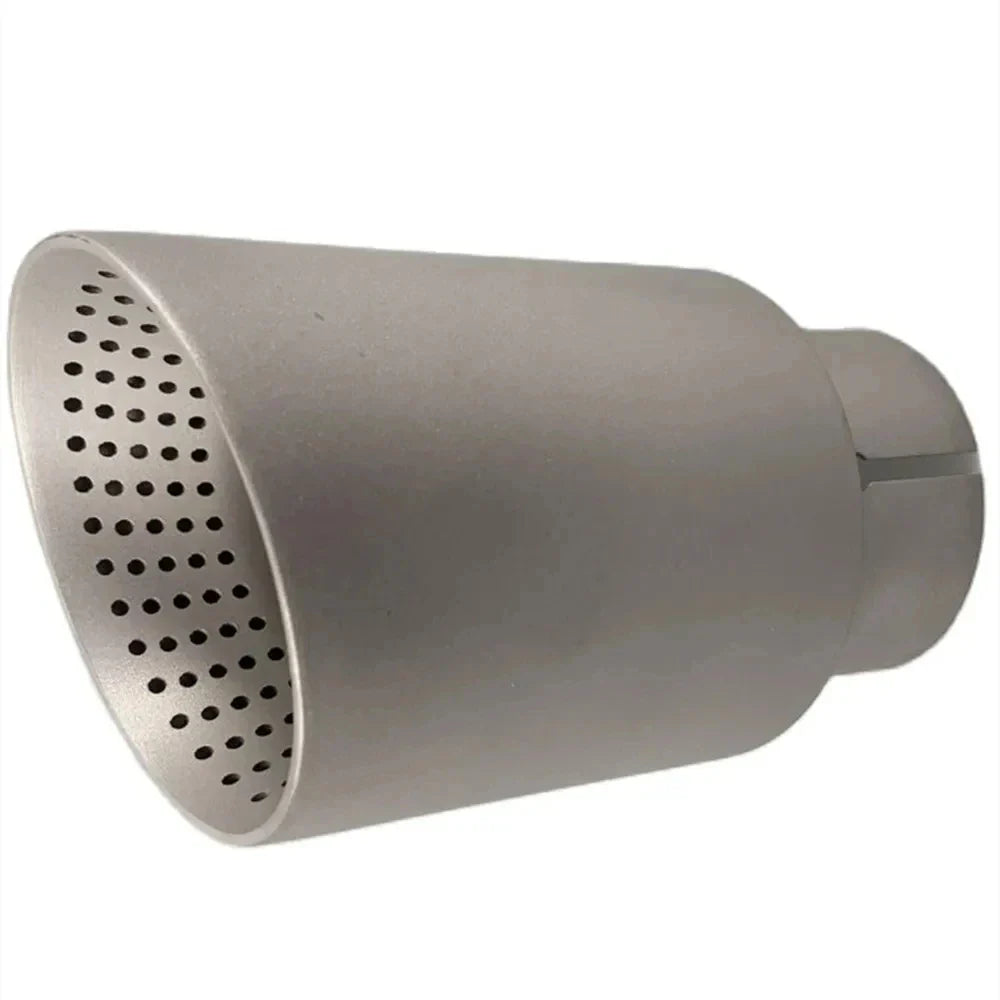 Genuine Matte 304 Stainless Steel Car Muffler Tip — Universal Exhaust Pipe Accessory