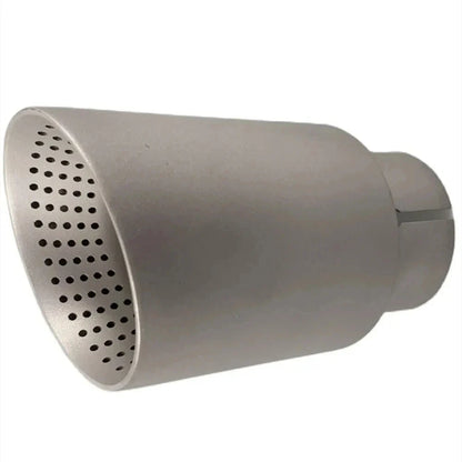 Genuine Matte 304 Stainless Steel Car Muffler Tip — Universal Exhaust Pipe Accessory