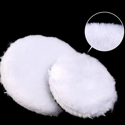3/4/5/6/7-Inch Car Polishing Kit — Waxing Sponge, Wool, and Auto Paint Care Pads for Car Polisher