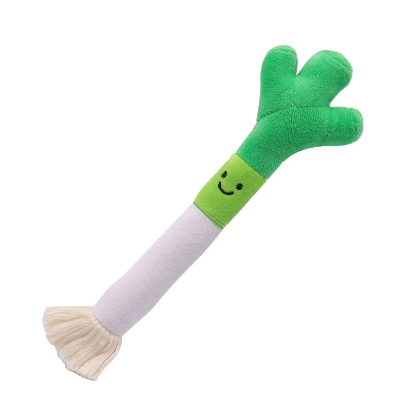 Squeaky Plush Bone Dog Toy - Puppy Teething, Chew & Molar Training Toy for Interactive Playtime