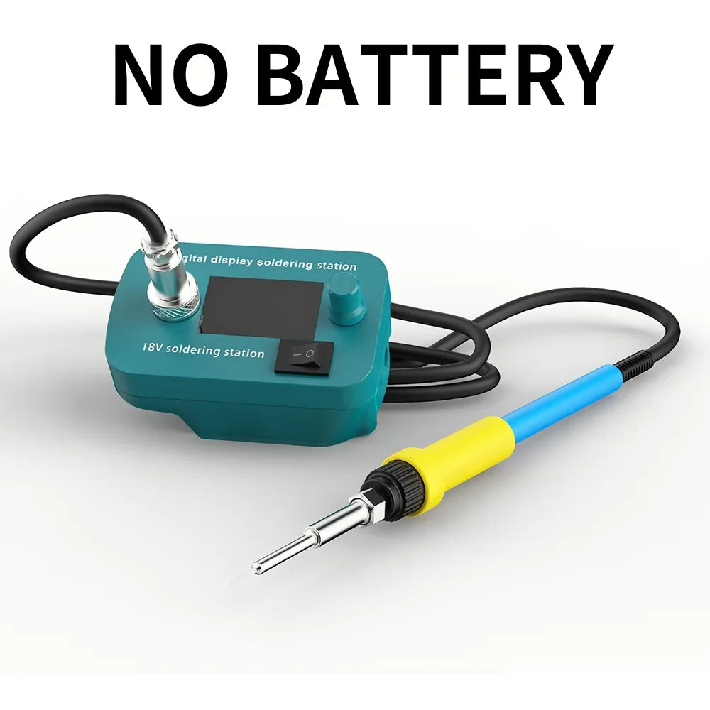 Cordless Electric Soldering Iron – Adjustable 300°C-510°C Metal Welding Gun for Makita 14.4–18V Battery, Repair Tool