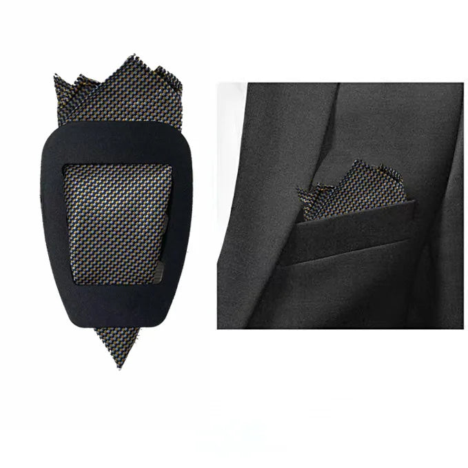 3PCS Suit Pocket Handkerchief Clip Board | Handkerchief Support Fixing Plate | Thin, Unnoticeable Weight