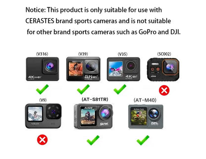 High-Fidelity External Microphone for Sport & Action Camera – 1.5M Micro USB Connector Cable (V39 V316)