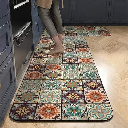 Non-Slip Kitchen & Living Room Floor Rug – Long Area Mat for Entrance, Home Decor