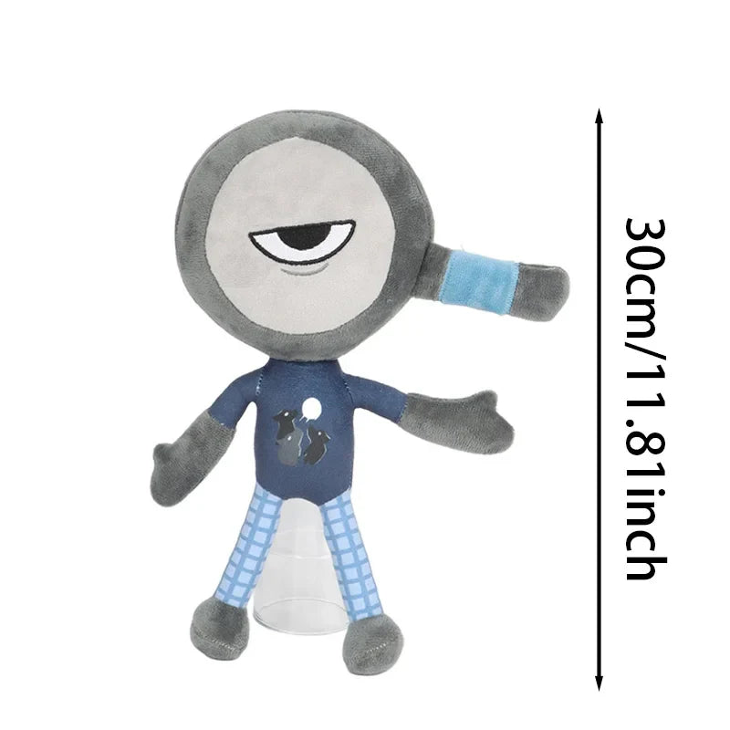 Dandy's World Plush Toys – Cute Scrap Stuffed Horror Game Goob Pebble Soft Pillow Doll for Children’s Birthday Gift