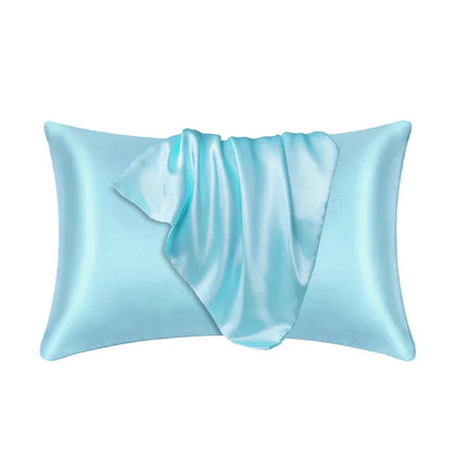 100% Natural Mulberry Silk Pillowcase - Real Silk Hair & Skin Care Bedding Cover with Custom Size Options