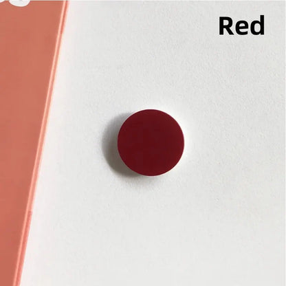 Finger Ring Holder Stand — Solid Color Folding Grip & Pocket Socket for iPhone 15, Samsung & Mobile Phones