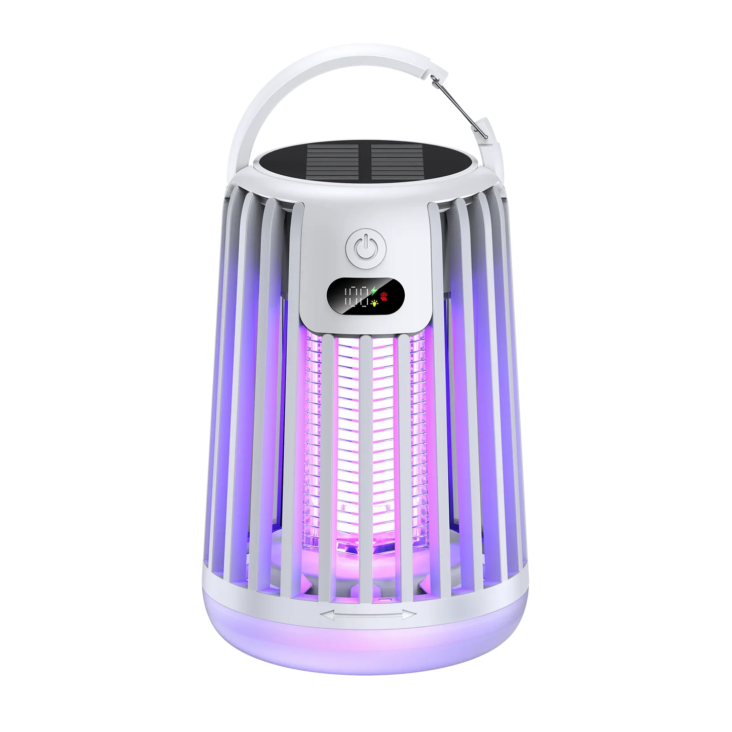 Solar Fly Zapper Garden Light - Rechargeable Outdoor Mosquito Killer Lamp & Insect Trap