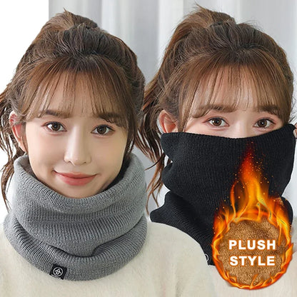 Fashion Soft Knitted Neck Warmer – Sport Scarf for Men and Women – Winter Face Cover, Cold-Proof Collar for Skating and Running