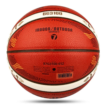2025 Molten Basketball — Official Size 5/6/7 PU Indoor & Outdoor Ball for Men, Training, Match & Team Games
