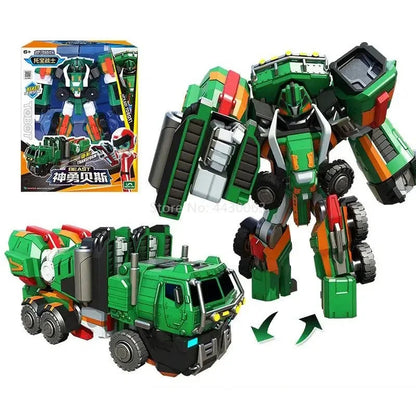 Galaxy Detectives Tobot Transformation Toy – Car to Robot Anime Figure, Korea Cartoon Deformation Tank Gift