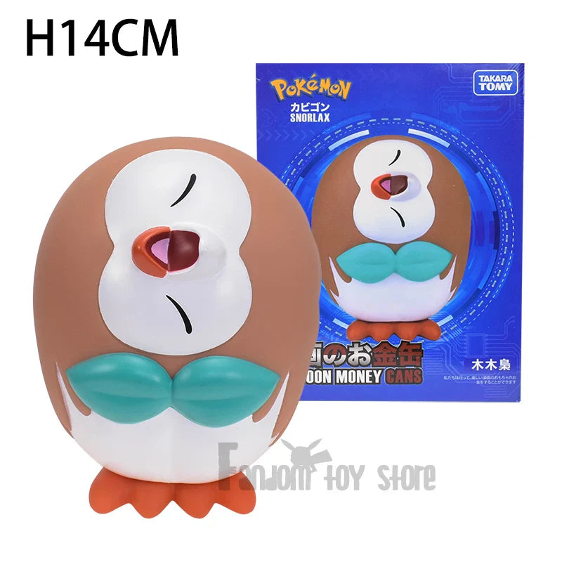 Pokemon Snorlax Money Box — Standing & Sitting Piggy Bank Figure, Cute Saving Pot for Kids Birthday Gift