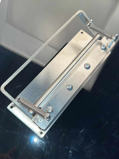 200mm Manual Leather Skiving Machine – Belt Strip Splitter & Thinning Tool for Cowhide DIY Craft