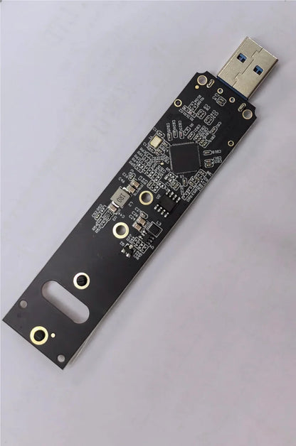 M.2 NVMe SSD to USB 3.1 Adapter – PCIe to USB-A 3.0 Converter Card, JMS583 Chip, 10Gbps USB 3.1 Gen 2 for PCIe/M.2 SSD