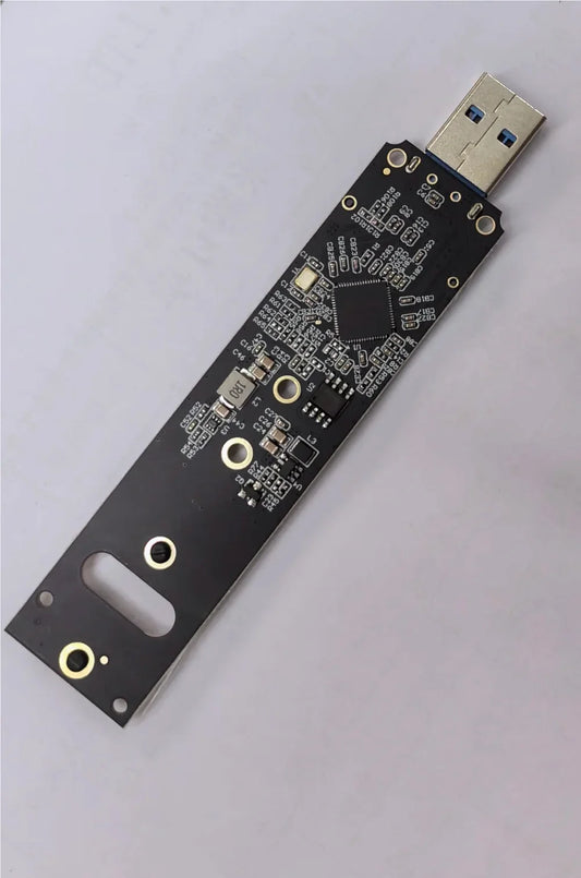 M.2 NVMe SSD to USB 3.1 Adapter – PCIe to USB-A 3.0 Converter Card, JMS583 Chip, 10Gbps USB 3.1 Gen 2 for PCIe/M.2 SSD