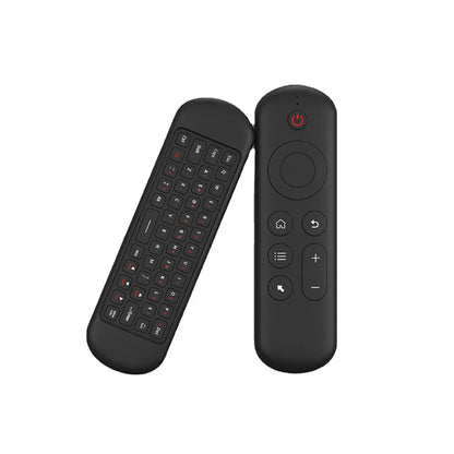Wireless Air Voice Mouse 2-in-1 – 2.4G Bluetooth Mini Keyboard with Rechargeable Remote, IR Learning for Smart TV & Android TV Box
