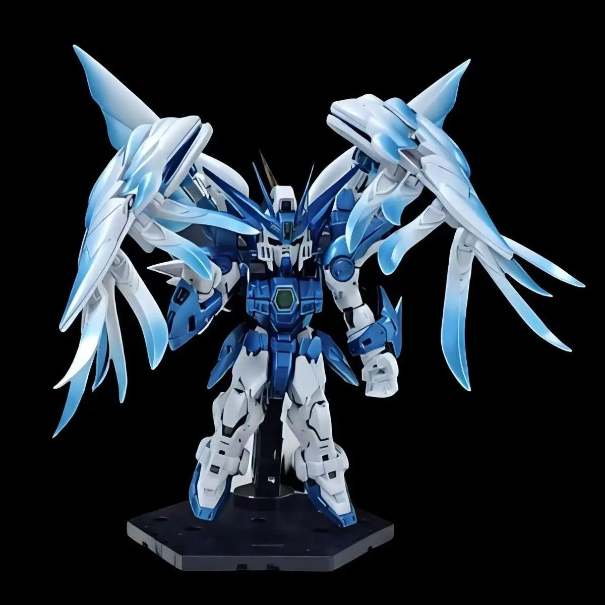 MGSD Wing Zero Glacier Blue Limited Edition – Mech Assembly Model Kit, Action Figures & Collectible Puzzle Toy for Boys