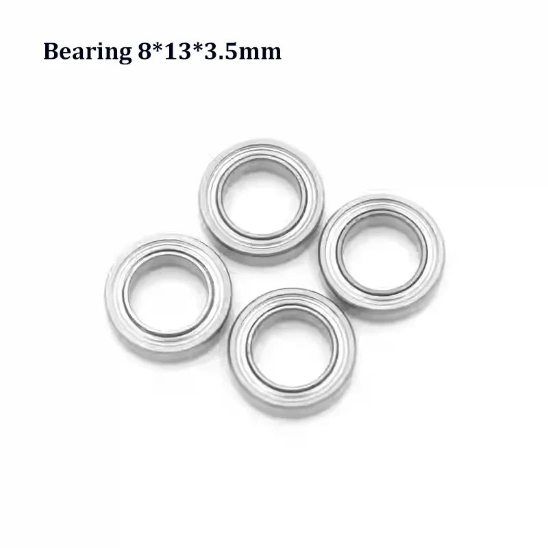 SCY Metal Upgrade Kit — Rear Suspension Hub, Rod, Swing Arm, Gear Bearing, Steering Cup & Drive Shaft for 16101Pro, 16102Pro, SG116 Max