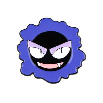 Cartoon Gengar Enamel Pins – Cute Lapel Brooches for Women, Men & Kids, Backpack & Shirt Accessories Gift