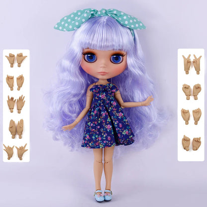 ICY DBS Blyth 1/6 Joint Doll – 30cm Tan Skin Matte Face BJD Girl Doll Toy Gift