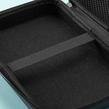 Shockproof Waterproof Headphone Case – EVA Hard Shell Carrying Box with Double Zipper & Dustproof Design