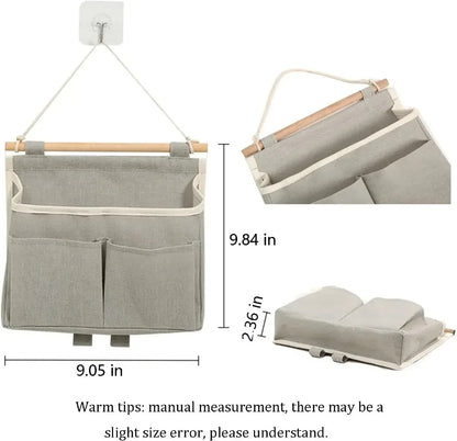 Wall & Door Hanging Storage Bag – Waterproof Underwear Organizer, Sundries Pouches for Closet and Home Decor