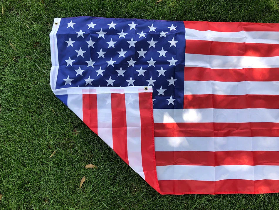 SKY USA Flag 90x150cm – High-Quality Double-Sided Printed Polyester Stars & Stripes American Flag