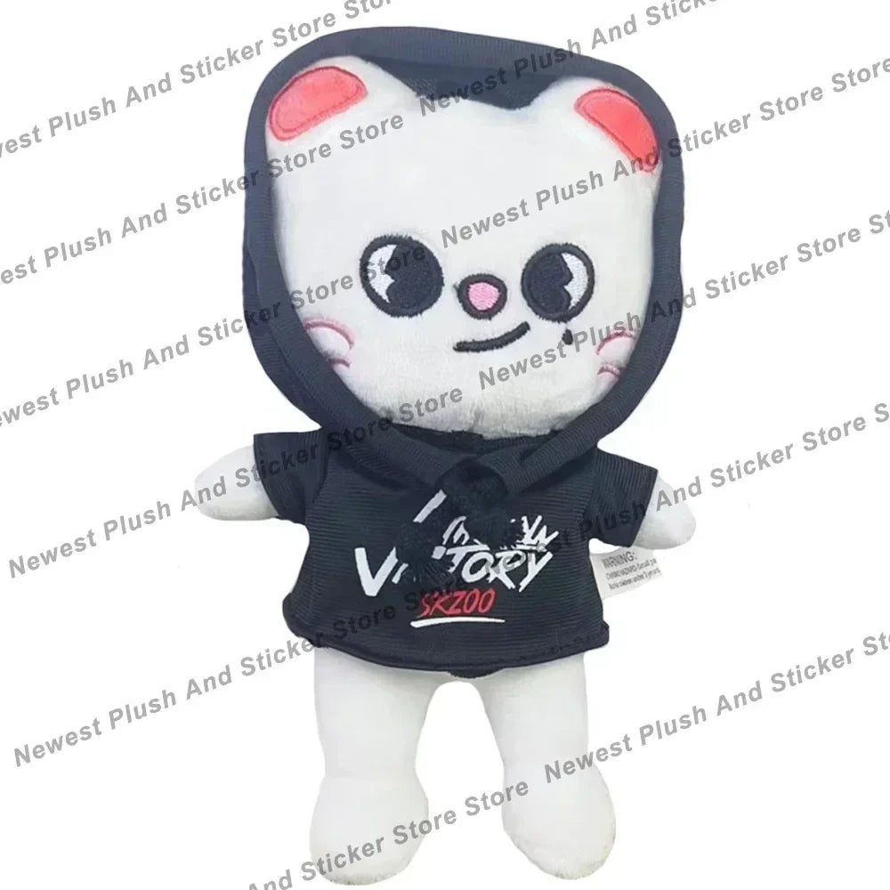 Kpop SKZOO Plush Keychain – Cute Dog Pendant Toy for Kids, Backpack Hanging, Birthday Gift