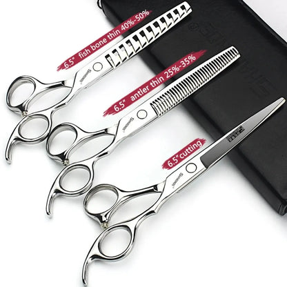 Professional Japanese Hair Cutting & Thinning Scissors – 6''/6.5''/7''/7.5'' Sharp Barber Shears for Salon & Home Use