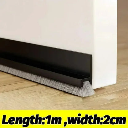 Self-Adhesive Door Sealing Strip – Gap Filler Brush for Windproof, Soundproof & Insect-Proof Doors