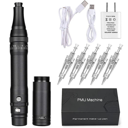 Wireless PMU Machine — Professional Permanent Makeup Tattoo Pen for Eyebrows, Eyeliner & Lips