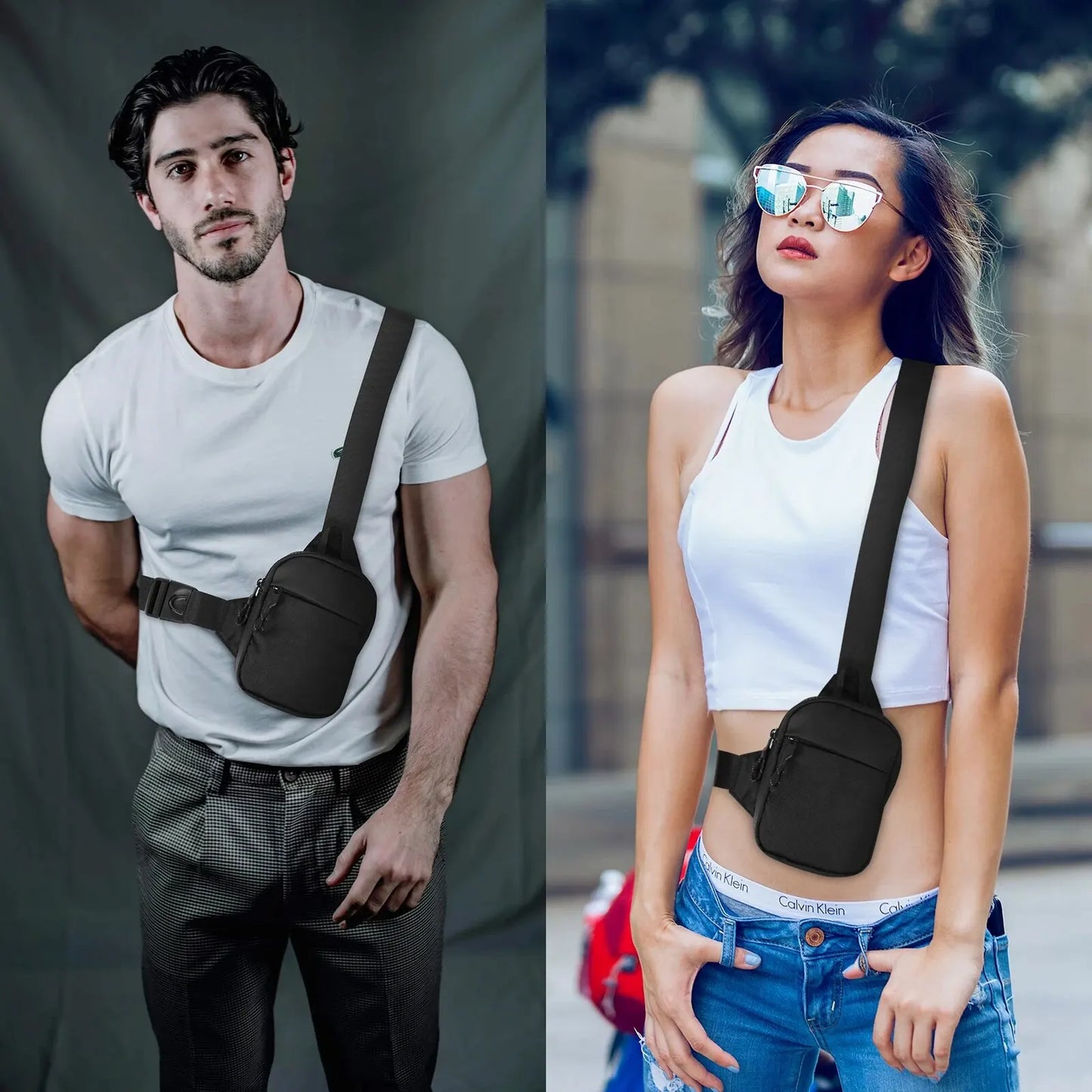 Factory Direct New Sports Chest Bag – Mini Crossbody & Waist Backpack for Men & Women