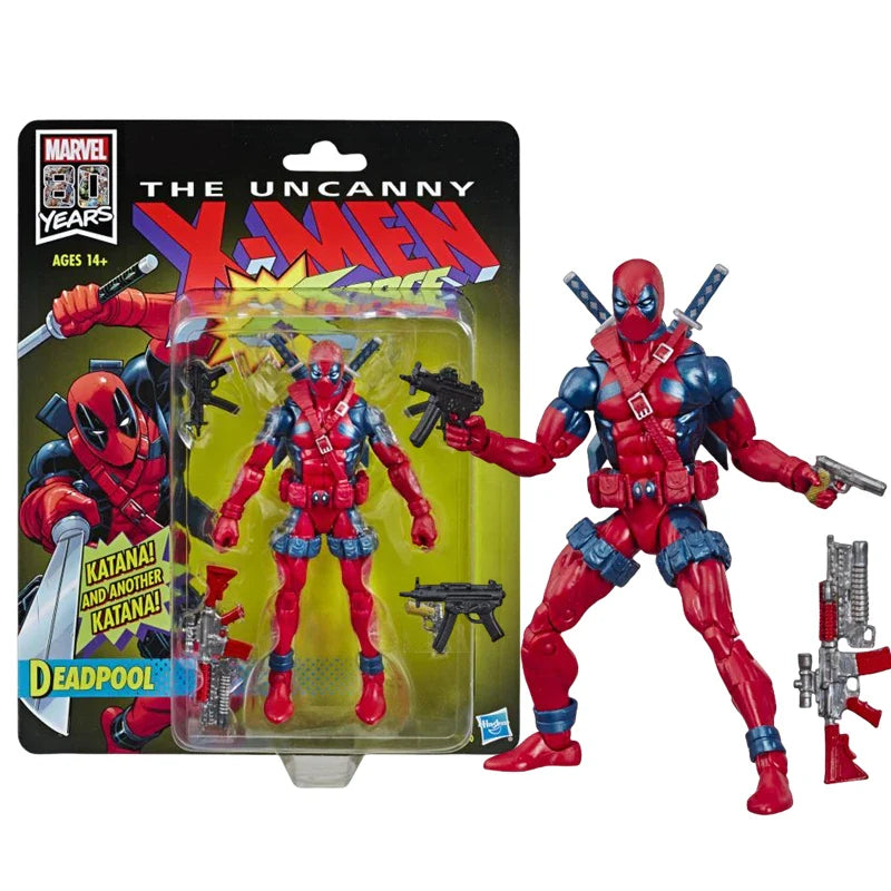 Hasbro Spider-Man 2099 Miguel O’Hara Action Figure — Legends Venom & Deadpool, Change Face Statue Model Doll Toy Gift for Kids